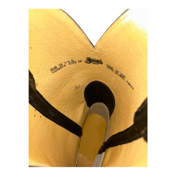 NWT JUSTIN Tobias 12" TALL WESTERN Men's western boot black - Picture 11 of 15